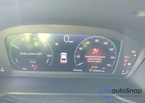 2025 Honda Accord Hybrid Ex-L z USA, uszkodzony, nr VIN 1HGCY2F67SA001061